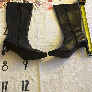 Apostrophe Brown Heeled Boots